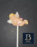 3525 Cherub Angel Chocolate Candy Lollipop Mold